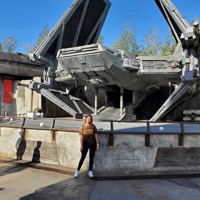 Taking in the sights at Star Wars Galaxy's Edge